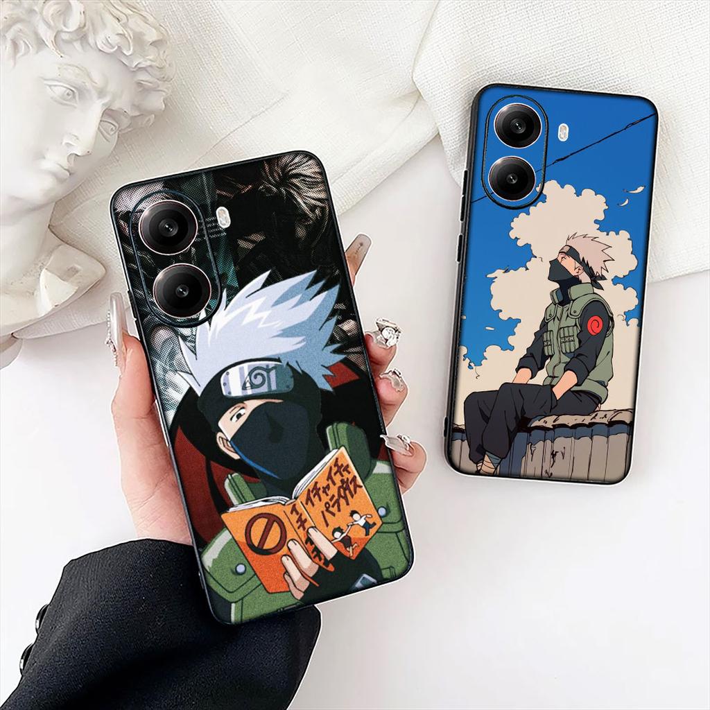 Kakashi Sasuke Uchiha Narutos Phone Case for Xiaomi Redmi Note 13 14 ProPlus Pro Plus 14C A4 13C Pro+ Note14 Protective Cover