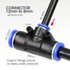 20-5m 3/8" 9/12mm Misting Cooling System 360° Free-bend Brass Nozzle Adjustable Atomizer Sprayer Garden Irrigation 80mesh Filter