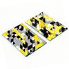 Set of Two Glass Kitchen Boards Geometric Shapes 2x40x52 Cm