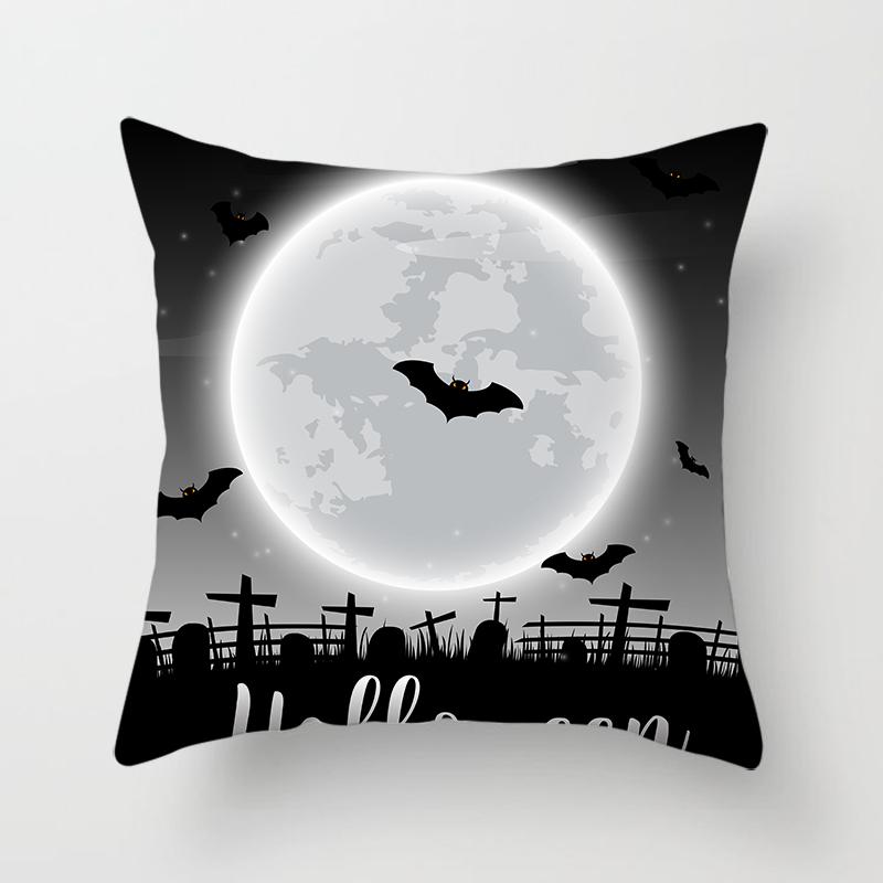 

Чехол на декоративную подушку на тему Хэллоуина для дивана, кресла, кровати, подушка, домашний декор 40x40cm