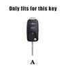 For VW Leather Alloy Car Flip Key Case Cover Protection Shell Holder for VW Volkswagen Polo Tiguan Passat Golf Jetta Lavida Ac