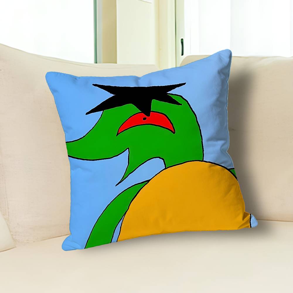 H-House Of Puso B-Bayani Cartoon Pillow Cover, 4K HD Printed Cushion Cover case with Various Exquisite Patterns