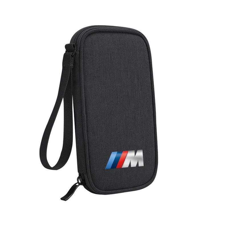 Car Cable Drive Earphone Charger Protable Storage Bag Valve Cap For BMW X1 X2 X3 X5 X4 X6 X7 iX3 F20 F10 F07 E70 E46 E90 E92 E60 bzcp38