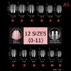 450Pcs Soft Gel Nail Tips Short Almond Nail Tips Full Cover False Nail Tips For Acrylic Nails Salon Home Press On Nails