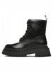Pepe Jeans Queen Bass Damskie Buty Czarne Botki Sznurowane 41 Awe