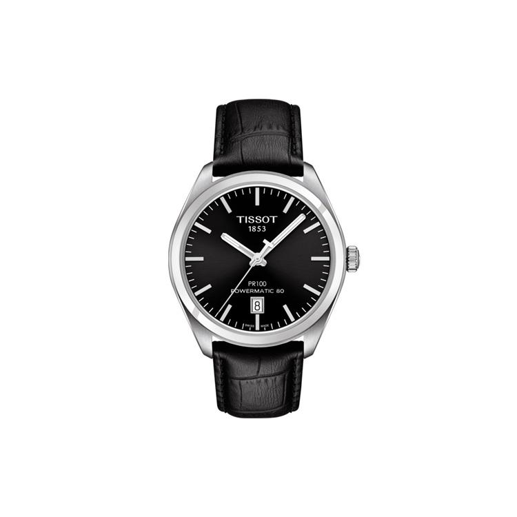 TISSOT Men s PR100 Collection Watch T101.407.16.051.00 Black Dial