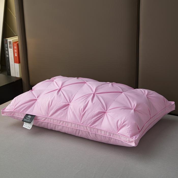 Down pillow pillow core protects cervical spine and helps sleep white goose down pure cotton twisted goose down pillow