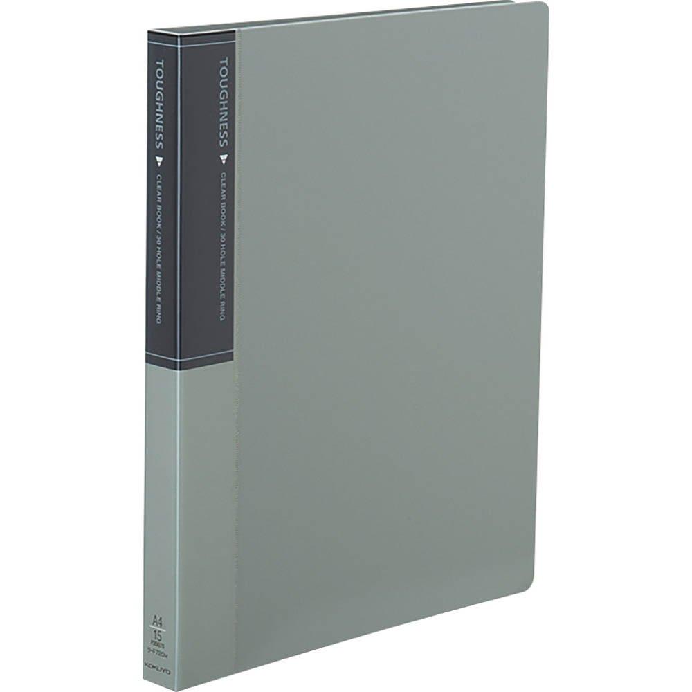 

KOKUYO File Clear File Toughness Middle Ring A4 Gray Ra-F720M