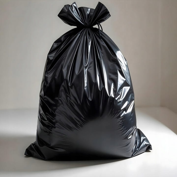Garbage Bags 35L 50 Pcs Durable Black Strong