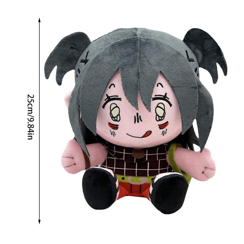 Plush Cartoon Doll 25cm Cuddly Plushie Soft Sensory Doll Plush Toy Stuffed Figure For Car Interior Bedroom Kid's Room Living