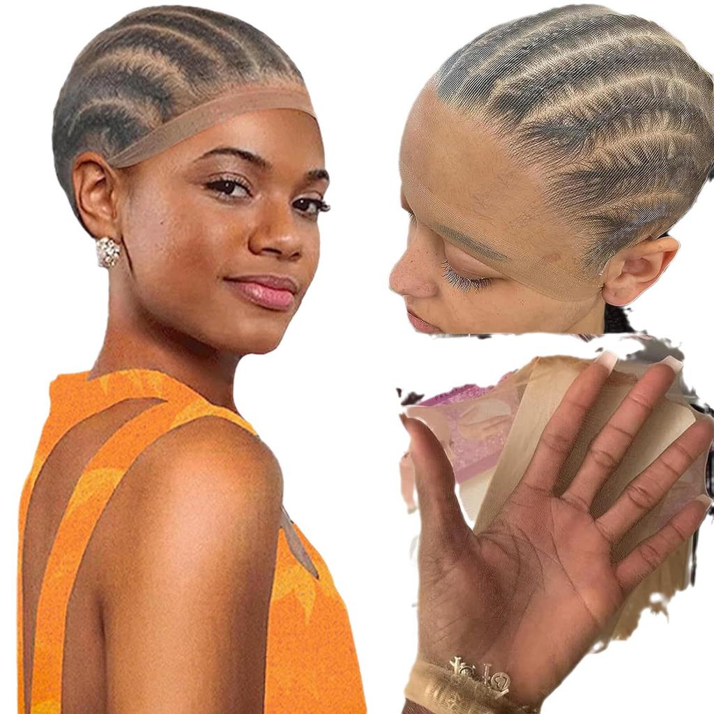 HD Wig Cap HD Transparent Lace Invisible Stretch Stockings Net Cap Wig Hair Net