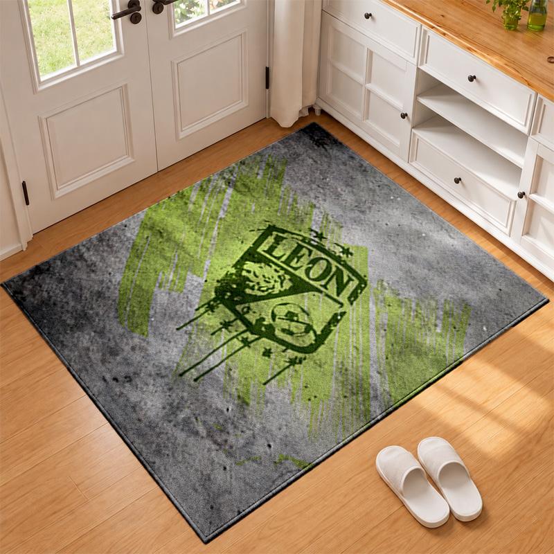 Club Leon Carpet Door Mat for Living Room or Bedroom Protective Mat Under Chair Office Decoration Christmas Gift Birthday Present