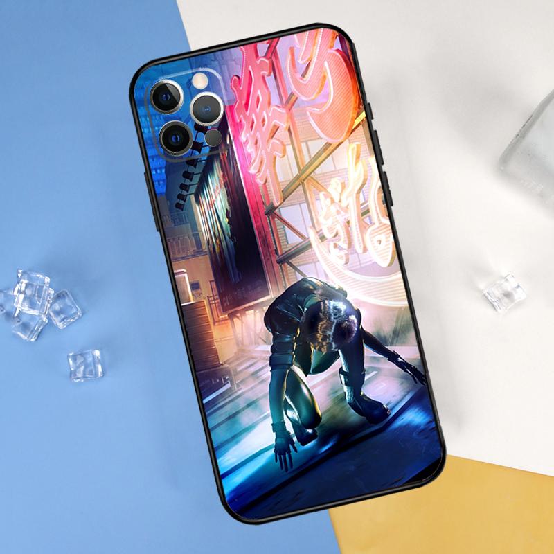 

Ghost in the Shell Anime Phone Case For iPhone 16 Pro 15 Pro 11 13 14 Pro Max 12 Mini XR 16 15 Plus 16e Cover Shell iPhone 15 Pro