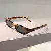 Classic Vintage Small Frame Sunglasses Women For Men Luxury Brand Design Sun Glasses Punk Popular Hip Hop Oval Shades Uv400