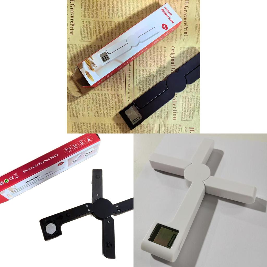 Multi Functional Digital Kitchen Scale With Foldable Design For Home Baking And Cooking
