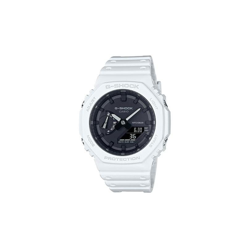 

Casio LCD/Pointer Dual Display Series YOUTH Series Thin Octagonal Dial Dual Display Sports Outdoor Carbon Fiber Waterproof Watch Quartz GA-2100-7APR чёрный