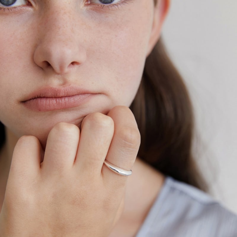 Tatiana (Silver 925) Shine Minimal Ring CR1836