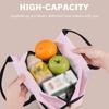 Sturdy Oxford Lunch Pack with Two Levels Easy To Use Designs Accessory for Picnics School and Workplace Dining