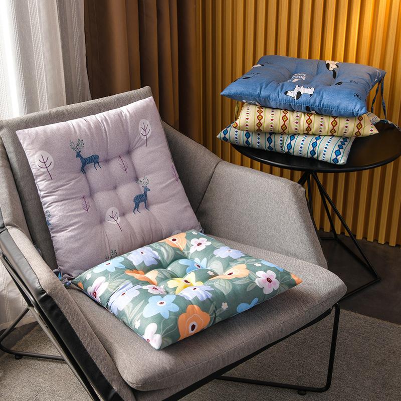 Zesílený kreslený sedák na židli, studentská stolička, podsedák, polštář na jídelní židli, tatami