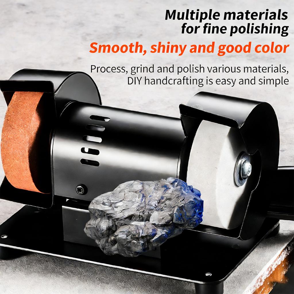 Heavy Duty 220V Electric Grinder Sharpener With 75mm Disc And Protective Cover For Drilling And Sanding Applications