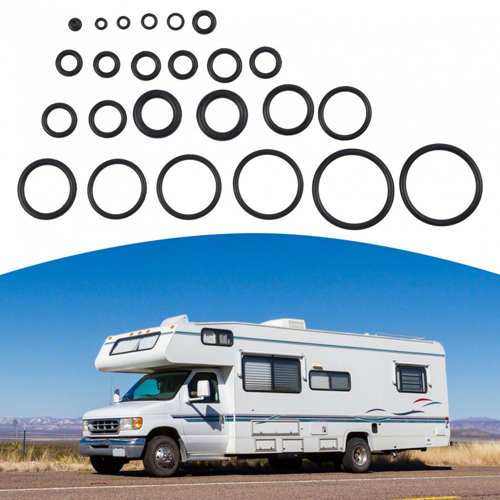 Nitrile Rubber O-ring Kit Sealing Gasket Easy Storage Box