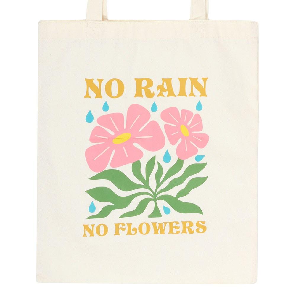 Something Different No Rain, No Flowers Tote Bag