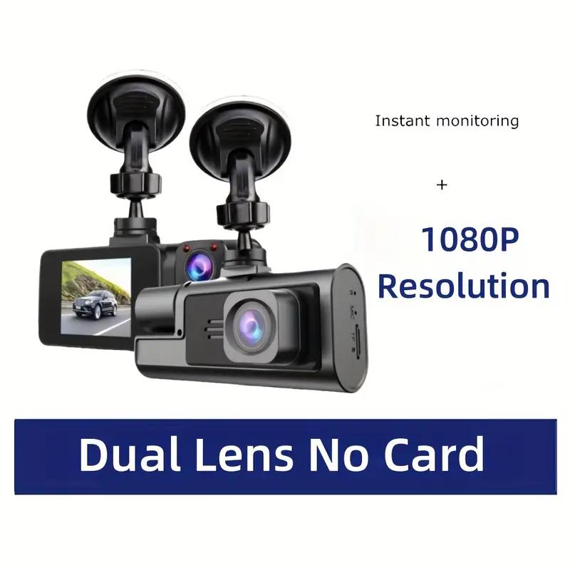 

Dash Cam Mini CAR DVR Front 1080P And Inside 720P Dual Lens Black Box Room Camera Night Vision 24H Parking Monitor None
