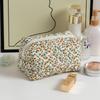Floral Printed Lipstick Storage Makeup Bag Women's Cosmetic Bag Beauty Organizer Case Travel Makeup Pouch Toiletry Organizer