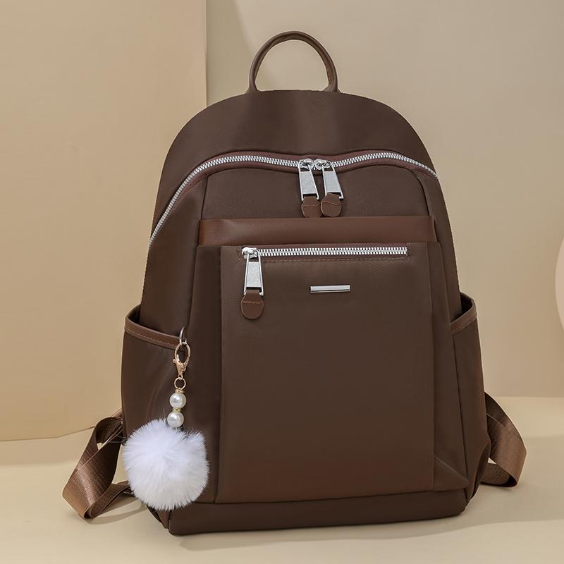 Mochila de nailon para mujer, bolso de viaje de gran capacidad, mochila escolar para estudiantes