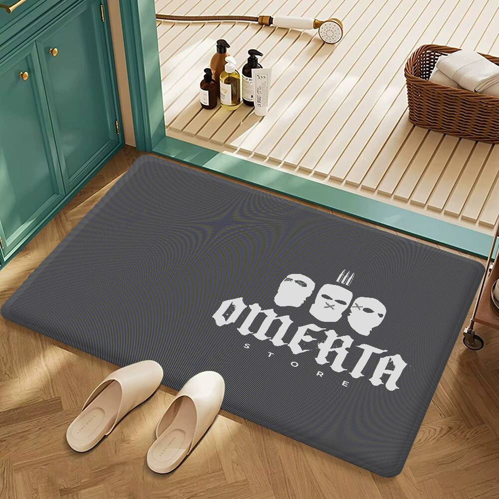 Cool Omerta Maes Room Mats Cheaper Anti-Slip Modern Living Room Balcony Printed Welcome Rug