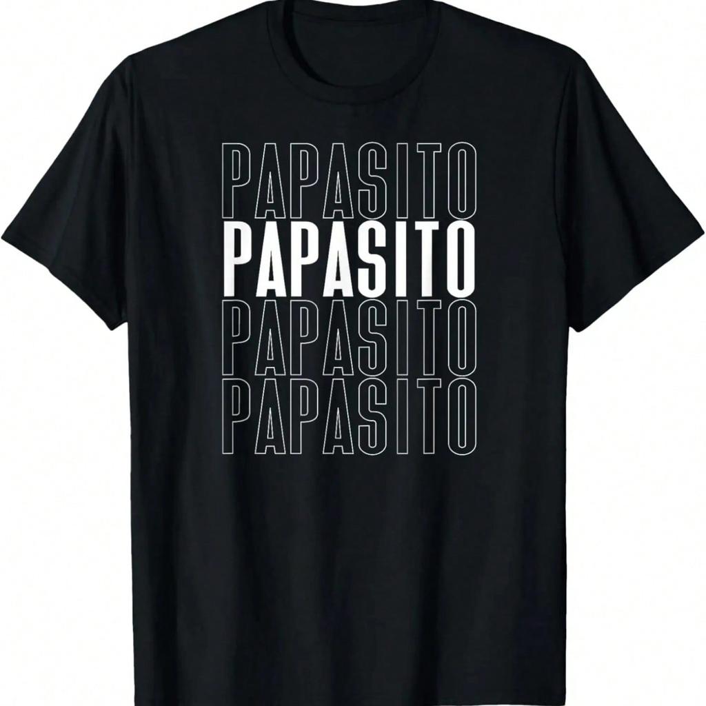 Papasito Dia De Los Padres Thank You Style Typography T-Shirt