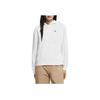 Calvin Klein Embroidered Logo Hoodie Women Tops Bright-White 40WH100-YAA