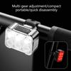 Rechargeable Bicycles Bright Cycling Tail Light Large Wide-angle Design LED Bike Rear Tail Light Multi-Modes Bright