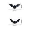 PVC Halloween Fledermaus Hängendes Ornament 3D Schwarze Fledermaus Fliegende Fledermaus Windspiel Party Feier Geschenk