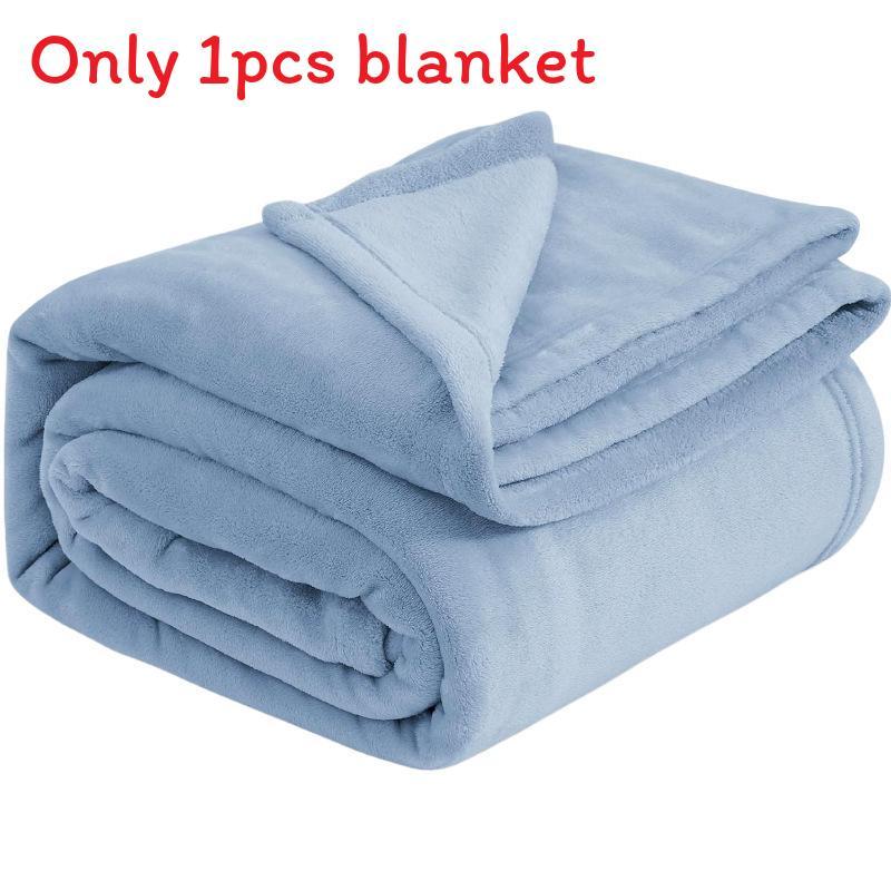 Plush Blanket With Lightweight Design For Living Room Decor