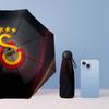 Galatasaray FC Mini 5 Fold Pocket Umbrella Compact Lightweight Anti UV Rain Sun Protection Umbrella Portable Travel Umbrella