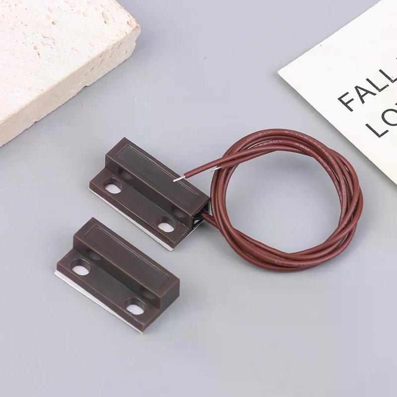 MC-38A Wired Door Window Sensor Magnetic Switch NC/NO Sensor Switch For Home Alarm System Detector Reed Switch