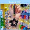 Diamond Star Keychain With Elegant Design For Gifts And Parties