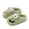 Anti-slip Thick-soled Warm Plush Cotton Shoes for Indoor Home Use