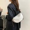 Adjustable Strap Vintage Crossbody Bags Zipper Underarm Dumpling Bag PU Leather Shoulder Bag  party