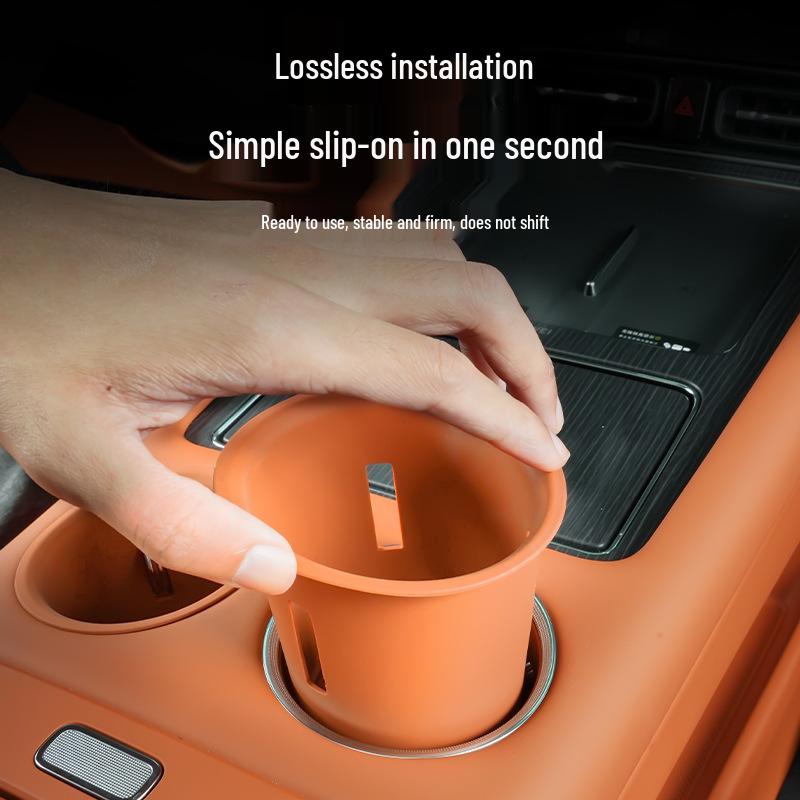 AITO Three-Row Cup Coaster & Holder Storage Box for Car Interior Decoration