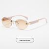 Stylish Metal Frame Sunglasses for Women - Trendy Street Style & Sun Protection