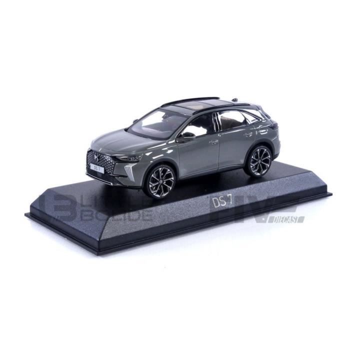 Voiture miniature de collection - citroen ds7 - 2022 - gris laqué - 1/43 - norev