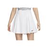 Nike Dri-FIT Solid Logo Print High Waist Golf Pleated Skirt Women Skirts White DX1426-100