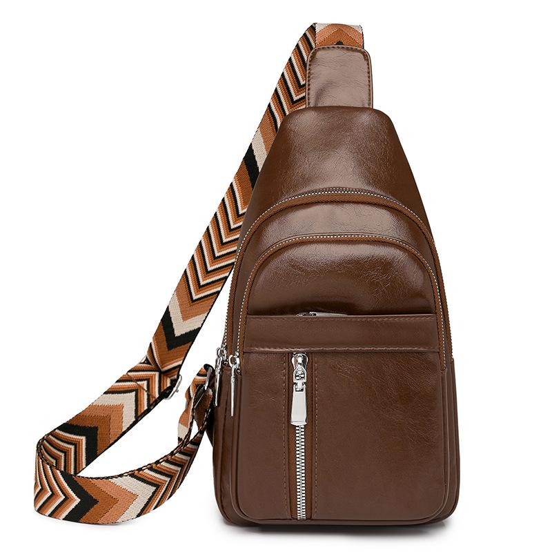 Women's Shoulder Bag Crossbody Bag Water-repellent PU Chest Bag