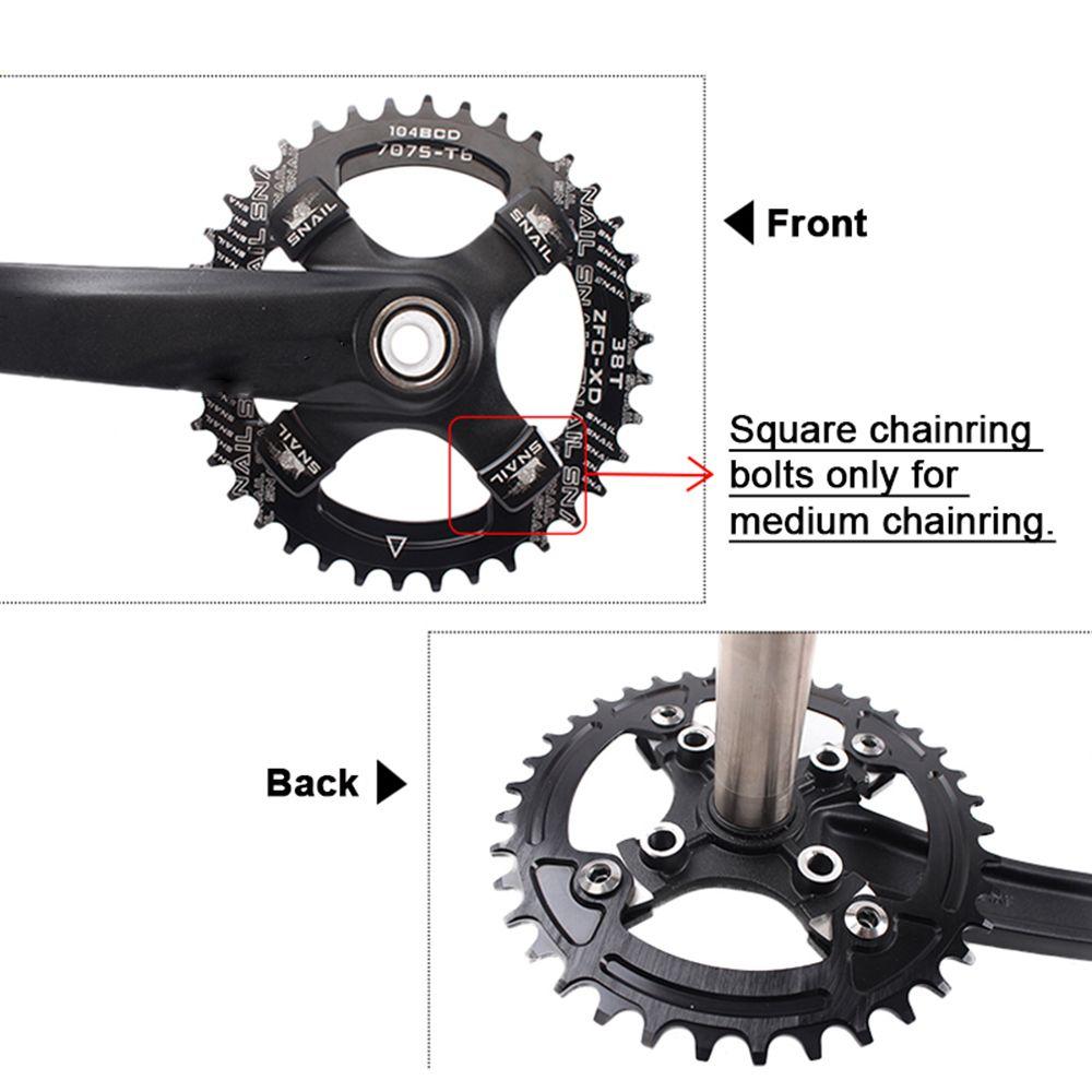 Road Bike Mountain Bicycles Chain Wheel Screws Chainring Cycling Accessories Crankset Fixed Bolts