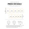 24Pcs Cute Strawberry Bow-Fake Nails for Women Sweet-Design Lightweight Durable Manicure Accessory