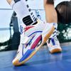 High Quality Pink Basketball Shoes Men Women Fashion Fluorescence Men's Basketball Sneakers Professional Non-slip Mens Trainers