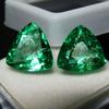 13 karatów Naturalny Nieobrabiany Zielony Kolumbijski Szmaragd Certyfikowany Luźny Kamień Szlachetny A-2510
