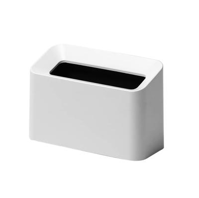 Ideaco Mülleimer Klein Weiß TUBELOR Baumwollmülleimer Baumwolle 1,7L (Röhrenförmiger Müll)